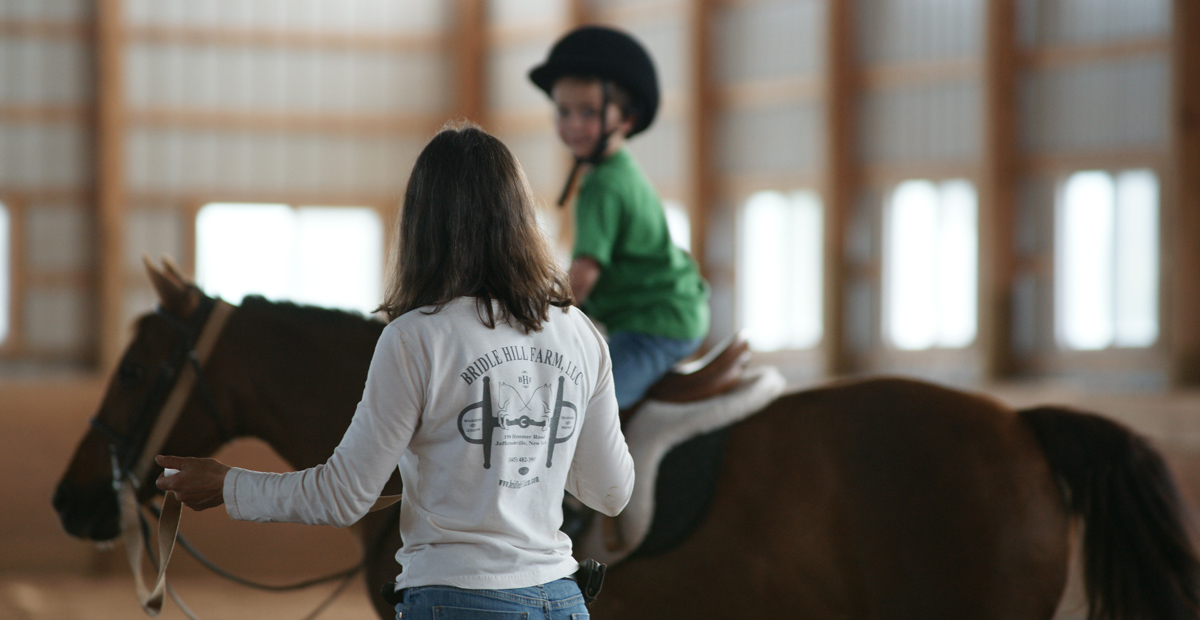 Bridle Hill Farm Lesson with Elinor